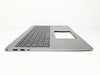 Dell German Deutsch Backlit Keyboard Clavier Palmrest Silver 0 WD68D 09RM8N DENT