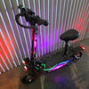 Adult Electric Scooter 7000W Dual Motor 60V 33Ah 60Mi 11in Seat Foldable Road