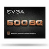 EVGA 110-BQ-0600-K1 600 BQ 80+ Bronze 600W Semi Modular FDB Fan 3 Year Warran...
