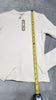 Skims Marble White Cotton Jersey Long Sleeve T-Shirt | Size XS Extra Small | NWT