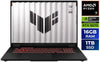 ASUS TUF 18 in WQXGA 240 Hz Ryzen 7 260 GeForce RTX 5070 GPU 16GB RAM 1TB PCIe