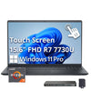 Dell - Upgraded - Inspiron - 15.6 in FHD Touchscreen - AMD Ryzen 7 7730U
