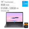 Acer - Chromebook Plus 514 14 in FHD Touchscreen - Intel 8-Core i3-N305 - 8GB