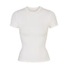 SKIMS Cotton Jersey T-Shirt in Light Grey. - Size S