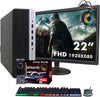 HP ProDesk 600 G3 SFF Desktop 22-inch FHD Monitor Intel Core i5 32GB RAM 512GB