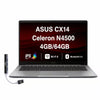 ASUS - Upgraded - CX14 Chromebook 14.0 in IPS FHD Celeron N4500 4GB RAM 64GB SSD