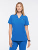 Jaanuu Relaxed 3-pocket Top Scrubs Royal Blue Women’s size XS Extra Small