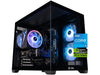 ABS Flux II Aqua Intel i5 14th Gen ASUS Dual 5060 8GB RTX G.SKILLGB 1TB SSD Blac