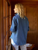 Frank & Eileen Eileen Relaxed Button Up Shirt Famous Denim, Size XS NWT