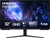 Samsung - 32 in Odyssey G51F QHD 180Hz 1ms AMD FreeSync Gaming Monitor with
