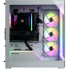 CyberPowerPC Xtreme White Intel Ultra 5 225F 5060 8 GB RTX 16GB RGB 850 w with i