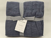The Citizen Stonewashed Linen Sheet Set - Full - Slate Blue