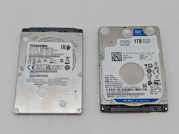 Toshiba MQ04ABF100 2.5in 1TB SATA III 5400 RPM Internal Hard Drive