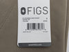 Figs Catarina Scrub Top Women's Size S Brown Short Sleeve One Pocket