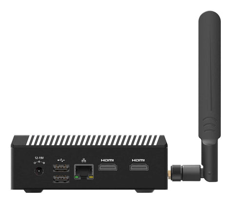 MINIX NEO Z350-0dB N350 Fanless Mini PC with 16G RAM/DDR4, 512GB M.2 PCIe NVMe S