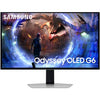 Samsung Odyssey QD-OLED G6 G60SD 27 in 1440p 360 Hz Gaming Monitor Silver