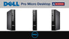 Dell Pro Micro Mini Intel Ultra 5-235T, 16GB DDR5, 1TB PCIe SSD, Intel Graphics,