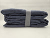 The Citizen Stonewashed Linen Sheet Set - Full - Slate Blue