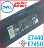 Genuine Dell Latitude E7440 E7450 Laptop Battery 47Wh 7.4 V 34GKR G95J5 3RNFD