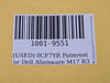 Dell Alienware Alien M17 R3 Case Black 0CF7YR Palmrest