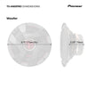 Pioneer P.R.O. Series TS-M651PRO 6.5” Speakers (Pair) – 300W Max, Perfect for h