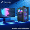 STGAubron Gaming PC, Radeon RX 580 8G, Intel I7 8th 4.10 GHz, 16G DDR4, 512G SSD