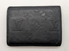 Louis Vuitton Monogram Canvas Black Bifold Men's Wallet Authentic Pre-Owned