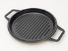 2-in-1 Dutch Oven Enameled Cast-Iron Dutch Oven color black