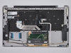 Dell Latitude 7400 2-in-1 Palmrest Touchpad Assembly w/ Keyboard No WWAN, Silver