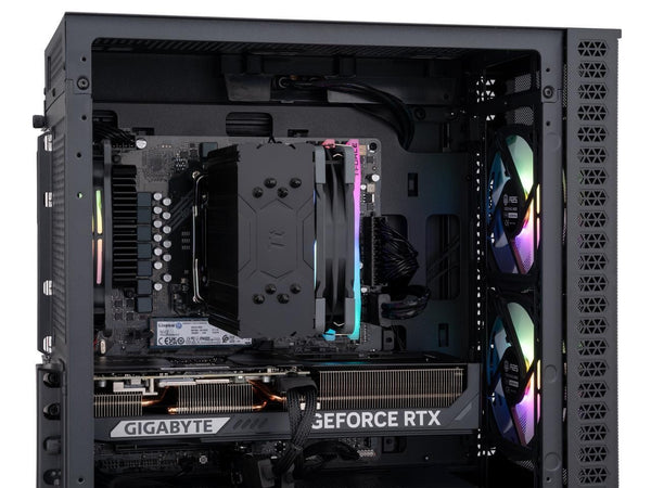 ABS Cyclone Ruby Ryzen 7 9000 Series MSI Ventus 5070 12GB RTX TeamGB 1TB SSD Bla