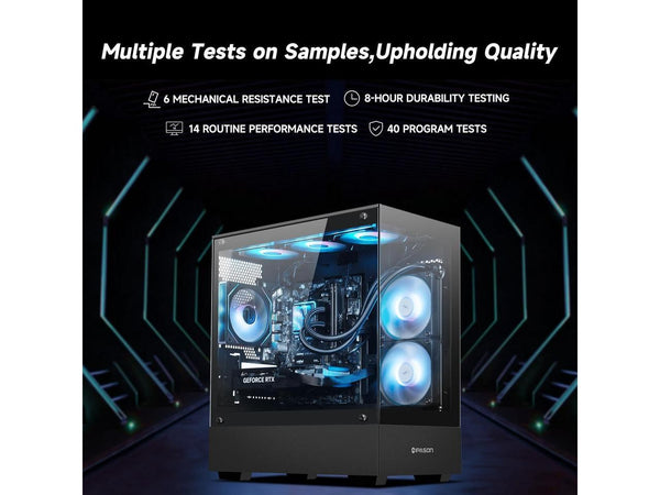 iBUYPOWER PB-TMI7N46-01 Intel i7 14th Gen 4060 8GB RTX 32GB 2TB SSD Black WARRAN