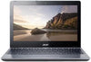 Acer Chromebook C720-2844 11.6 in 4GB RAM 16GB SSD Intel Celeron 2955U X2 SIlver