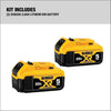 (2) NEW DeWALT DCB205 20V Volt MAX XR 5.0Ah Li-Ion Battery Packs 2021 *USED*