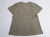 Figs Catarina Scrub Top Women's Size S Brown Short Sleeve One Pocket