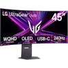 LG UltraGear OLED 45GX900A-B 44.5 in 1440p HDR 240 Hz Curved Ultrawide Gaming