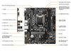 MSI H510M-A PRO LGA 1200 Intel H510 SATA 6Gb/s Micro ATX Intel Motherboard