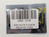 PNY Elite-X 256GB microSDXC UHS-I U3 A1 Memory Card with Adapter
