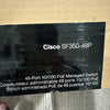 New Sealed SF350-48P-K9-NA, CISCO 48 10/100 PoE+ ports (8 support 60W PoE Switch