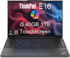 Lenovo ThinkPad E16 Business 16 in FHD+ Touch Intel i5-1335U 40GB RAM 1TB SSD