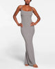 SKIMS Soft Lounge Long Ribbed Slip Dress Heather Gray Woman’s XS New with Tags