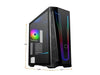 Cooler Master MB540-KGNN-S00 Black Steel, Mesh, Plastic E-ATX Full Tower Case Co