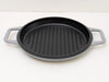 2-in-1 Dutch Oven Enameled Cast-Iron Dutch Oven Gray