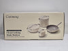 Caraway Nonstick Ceramic Cookware Set 8 Piece In Cream - Brand New!
