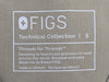 Figs Catarina Scrub Top Women's Size S Brown Short Sleeve One Pocket