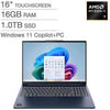 Lenovo IdeaPad Slim 5 16 in Touch Ryzen AI 7 350 16GB RAM 1TB SSD W11 Home
