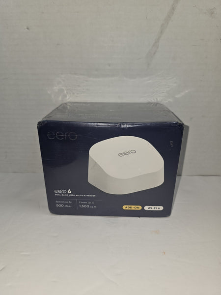 Eero 6 Extender Dual-Band Mesh Wi-Fi 6 Satellite & NEW SEALED