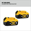 (2) NEW DeWALT DCB205 20V Volt MAX XR 5.0Ah Li-Ion Battery Packs 2021 DATE CODE