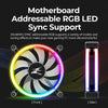 Zalman LF120 Premium 120mm Double-Sided Ring RGB Led Case Fan 1300RPM 4-Pin PWM