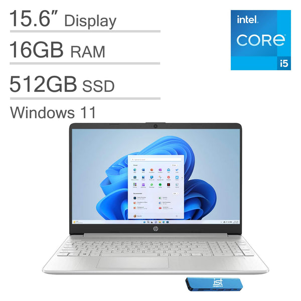 HP - Upgraded - 15.6 in Full HD - Intel Core i5-1135G7 - 16GB Memory - 512GB SSD