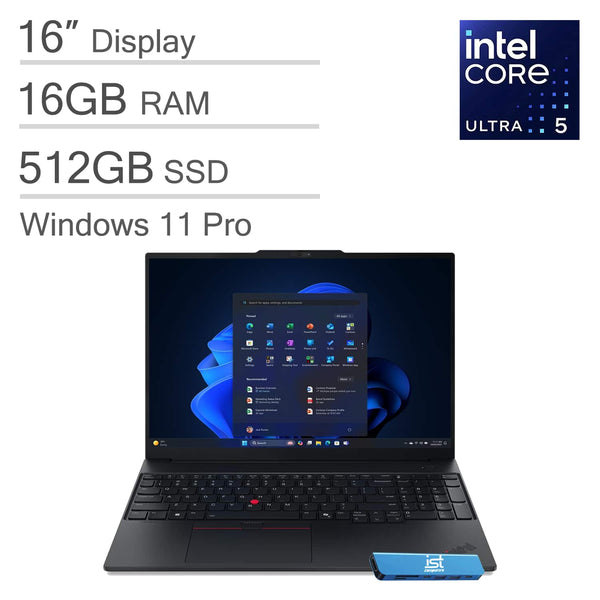 Lenovo - Upgraded - ThinkPad E16 Gen 3 16 in WUXGA AI Core Ultra 5 225U